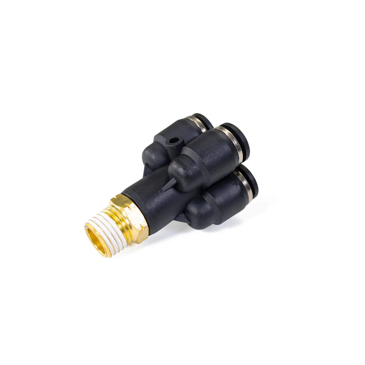 1/4" Male NPT to 4x 5/16" PTC Fitting (Banjo)