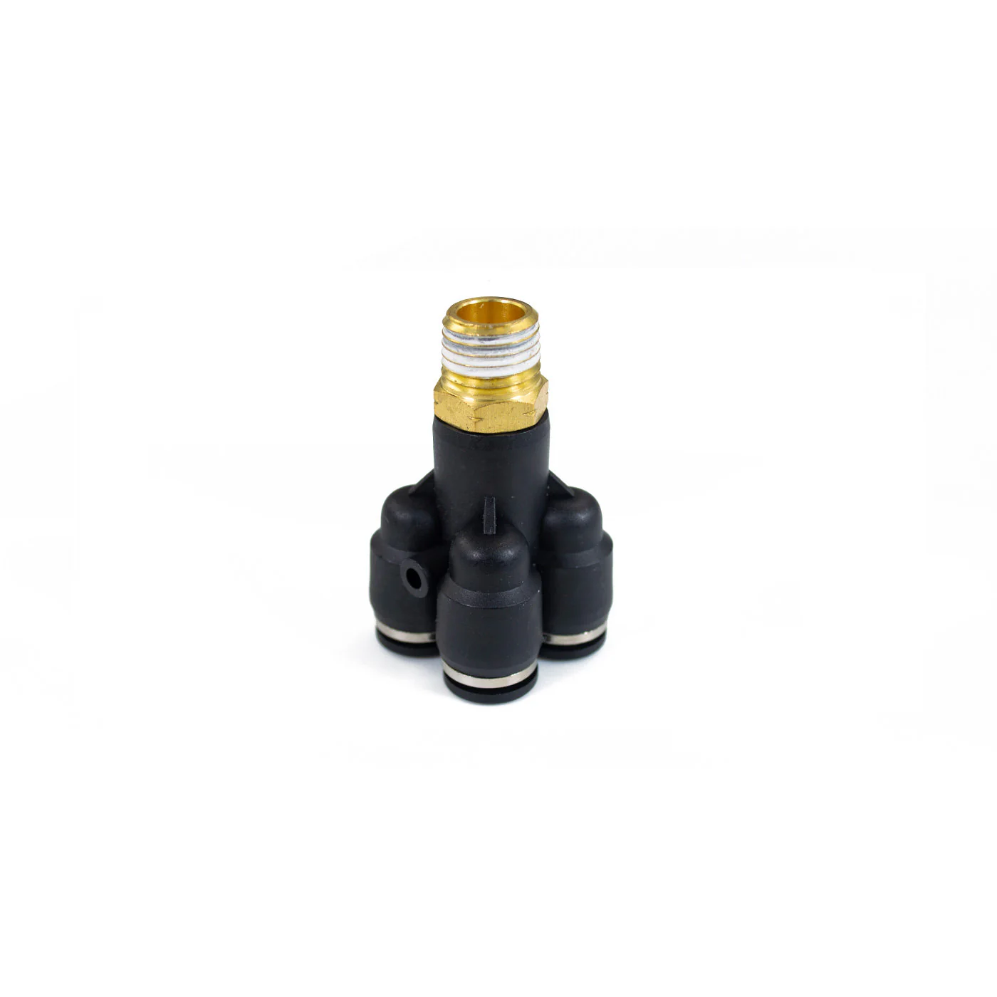 1/4" Male NPT to 4x 5/16" PTC Fitting (Banjo) - Image 2