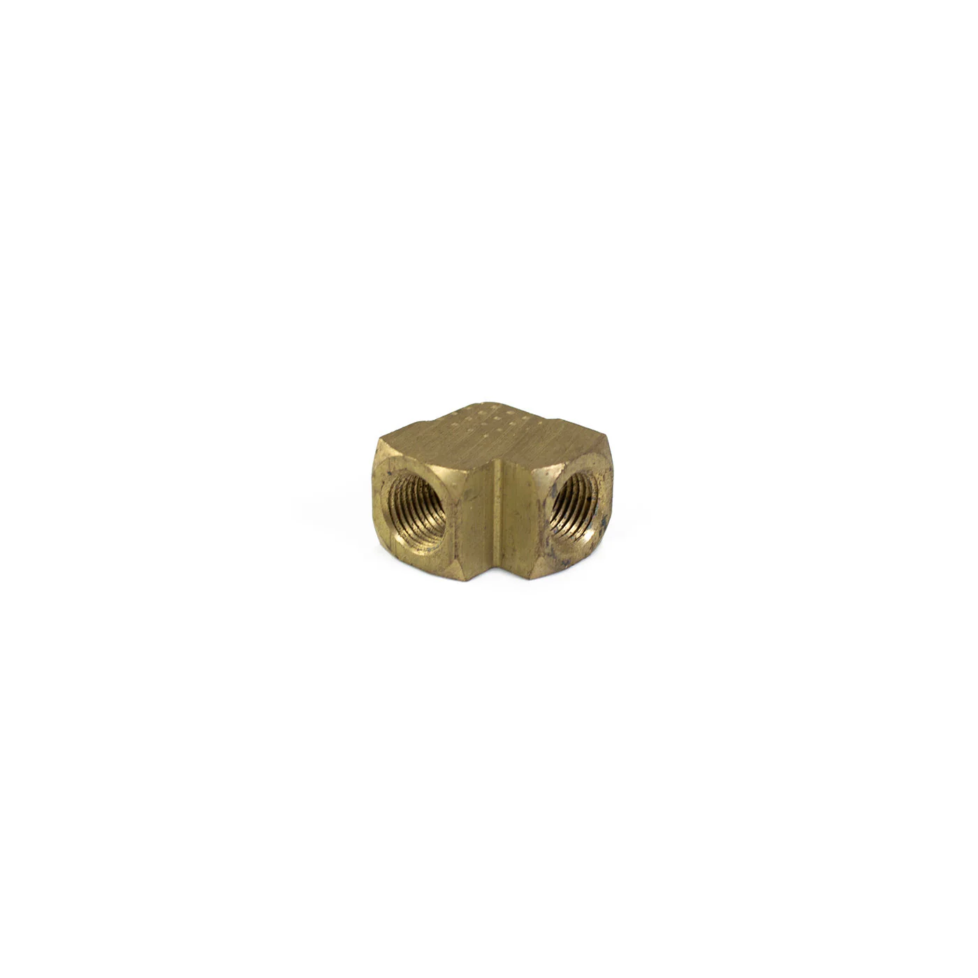 1/8" Female NPT Brass Elbow - Image 3