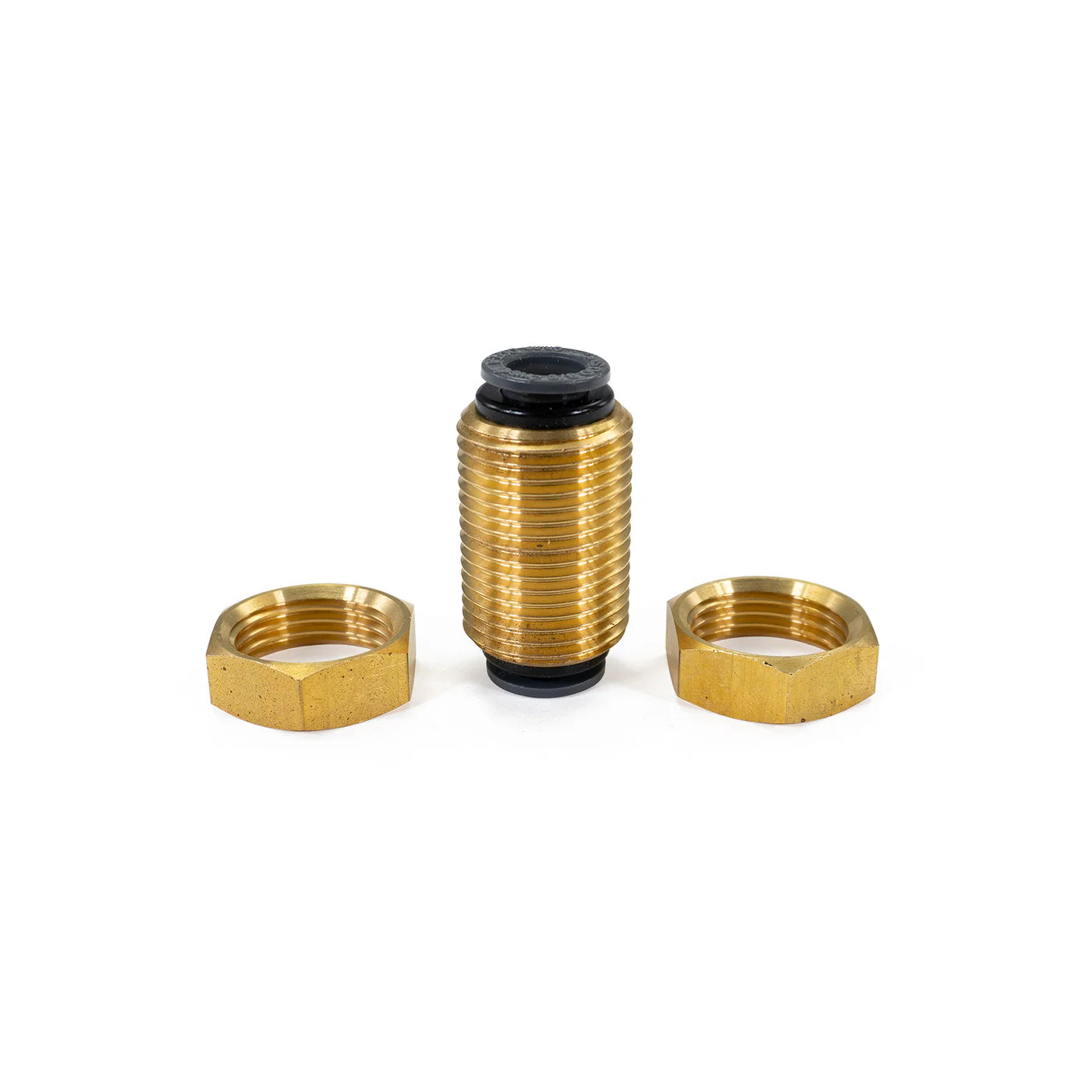 3/8" PTC to 3/8" PTC Bulk Head Fitting - Image 3
