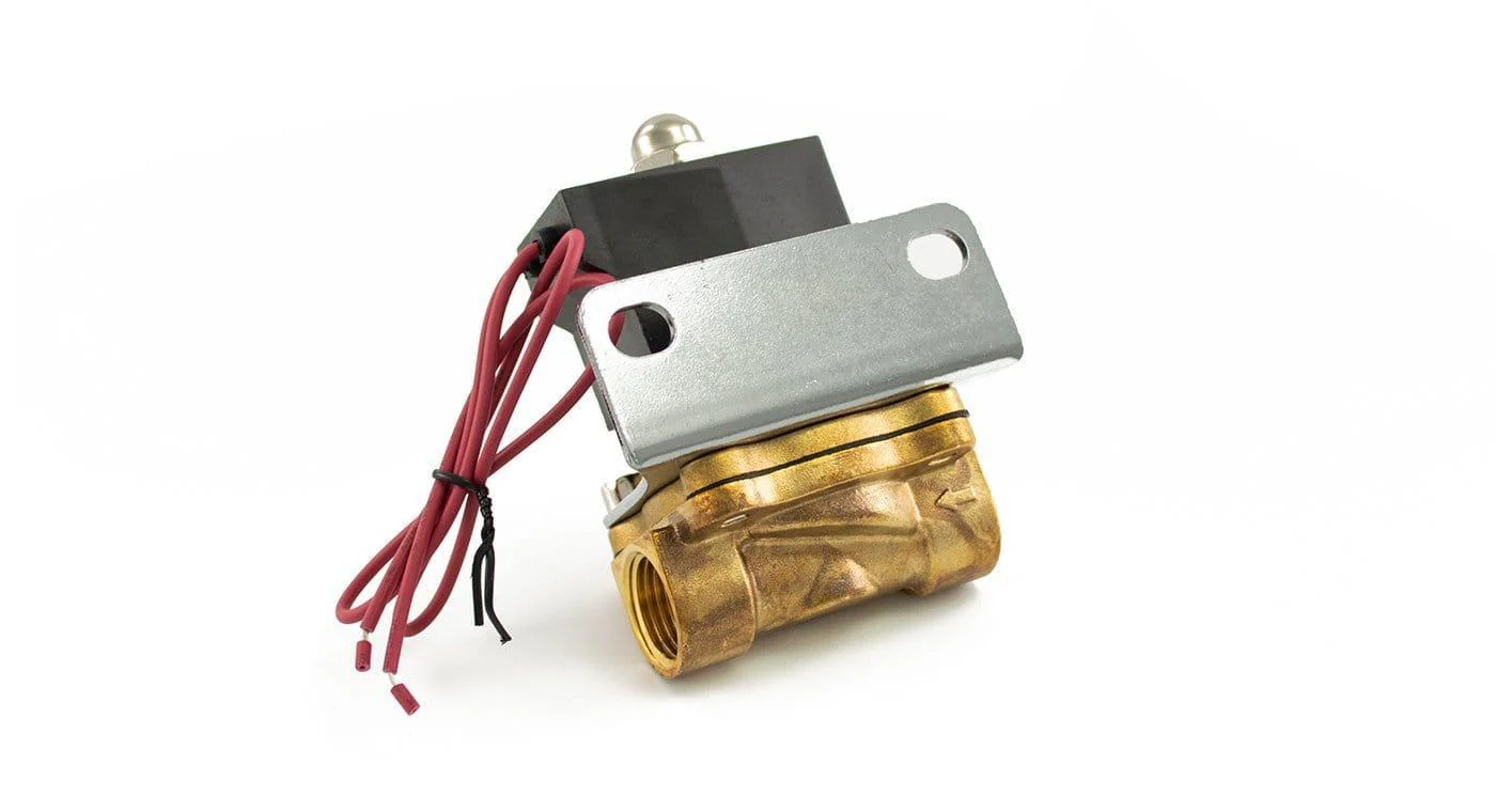 HornBlasters Brass 1/2" 110 Volt Electric Air Valve - Image 5