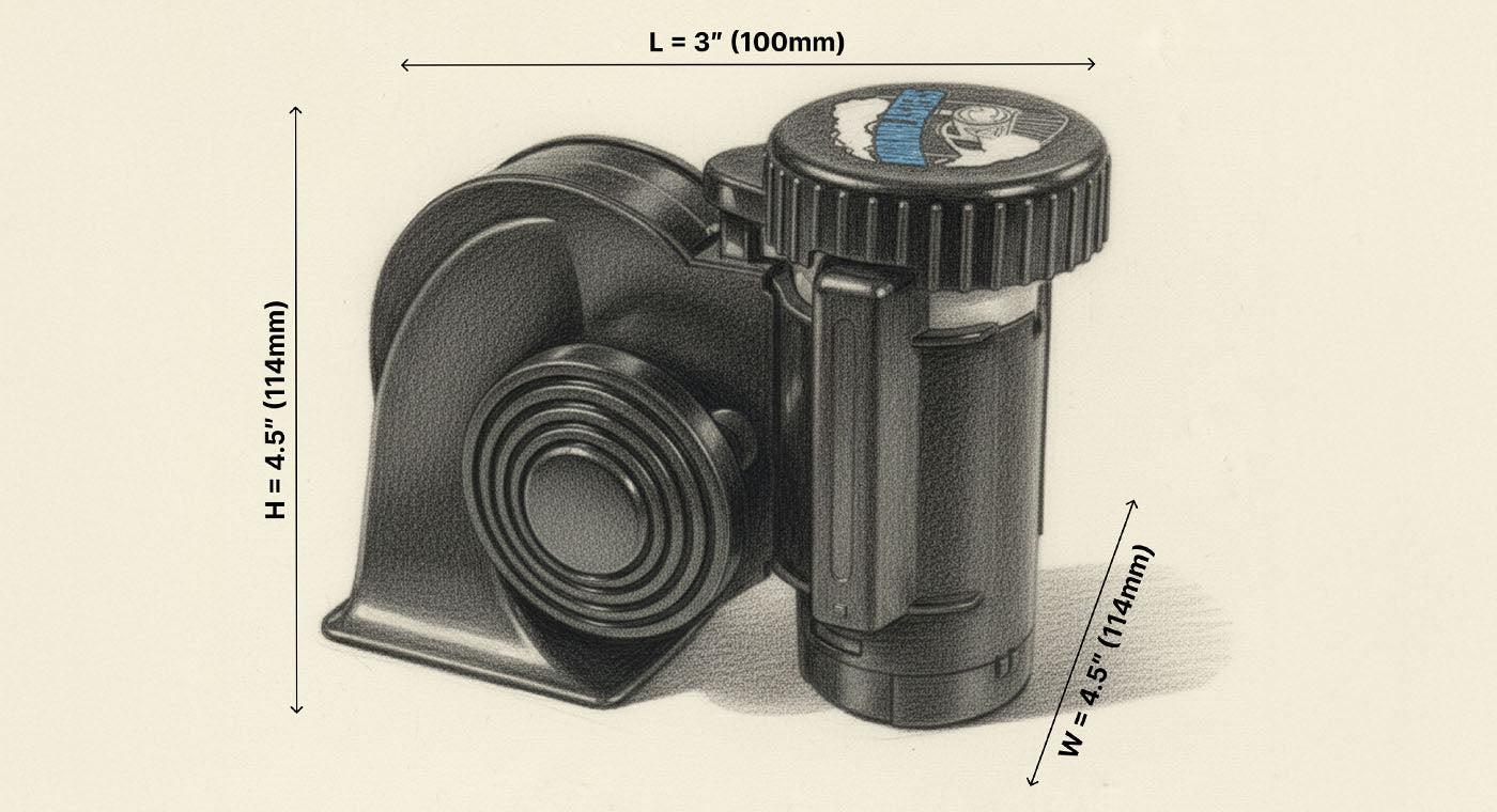 Electric Truck Horn - Image 3