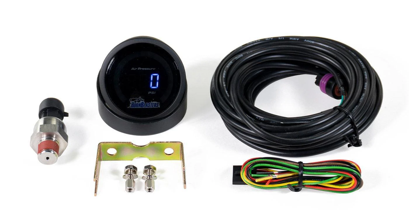 Open Box 220 PSI Digital Air Pressure Gauge