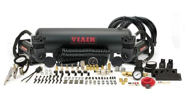 Viair Dual Stealth Black 480C Onboard Air System - 20022