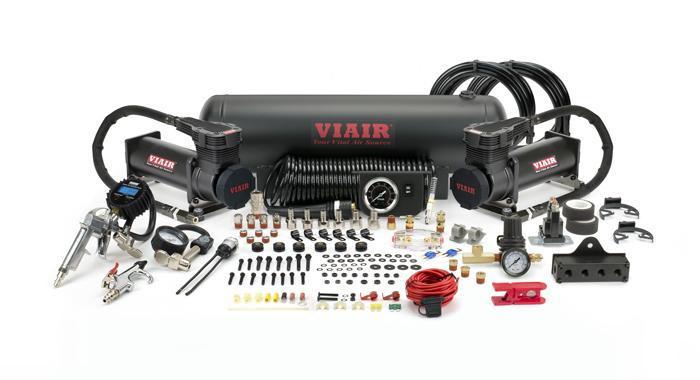 Viair Dual Stealth Black 485C Onboard Air System - 20185